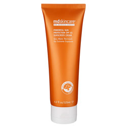Powerful Sun Protection SPF 45 Sunscreen Cream, $42